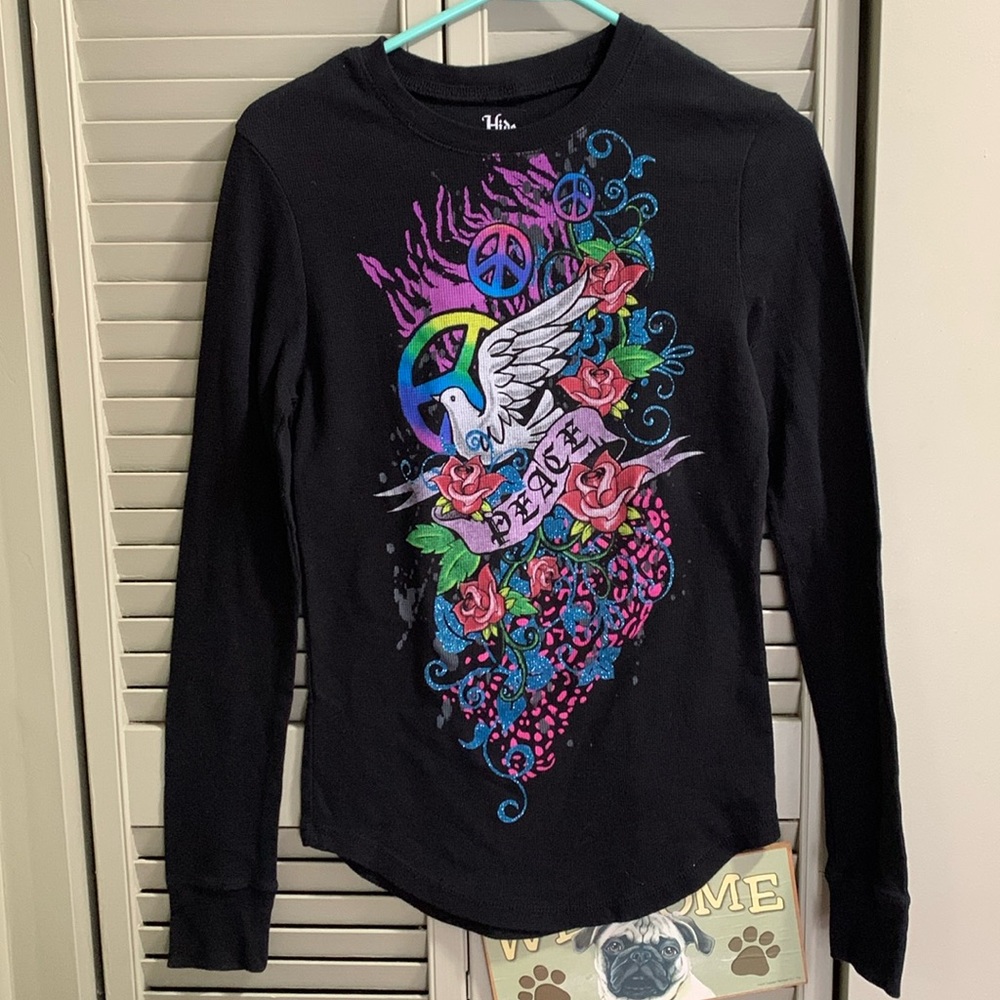 Hide & Seek Long Sleeve (youth girls) XXL junior 19